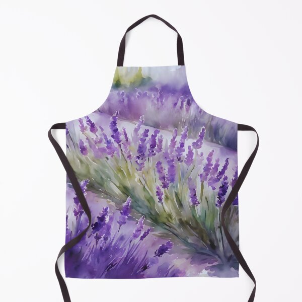Item preview, Watercolor Lavender Lull - Serene Floral Art designed and sold by colorvisionart.