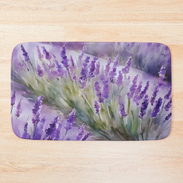 Item preview, Watercolor Lavender Lull - Serene Floral Art designed and sold by colorvisionart.