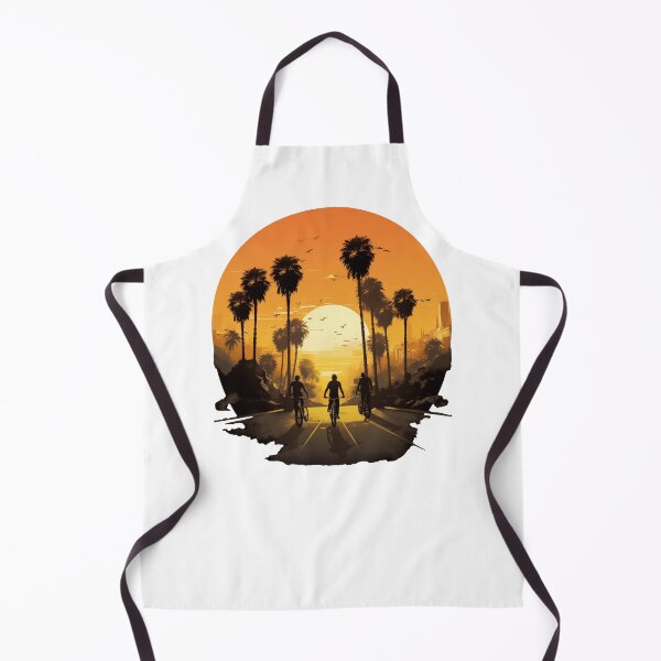 Item preview, Vintage Sunset Street Bicycle Ride designed and sold by TyGuySupply.