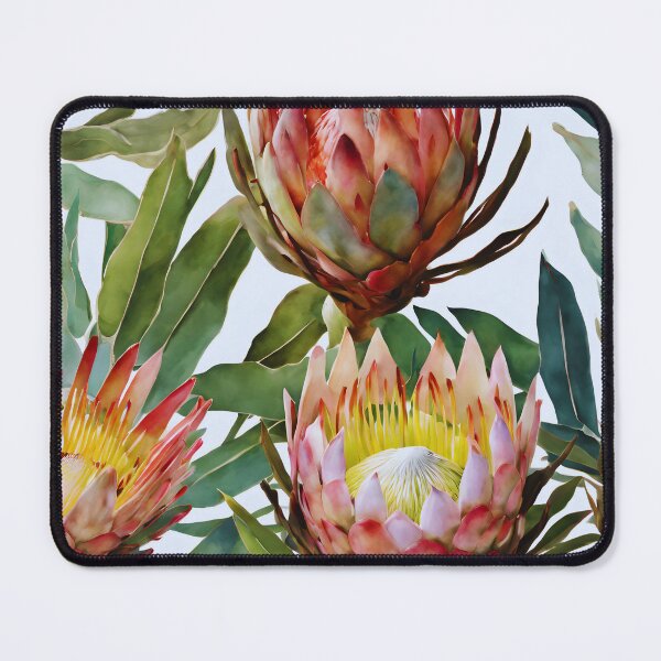 Item preview, Watercolor Protea - Exquisite Floral Art designed and sold by colorvisionart.