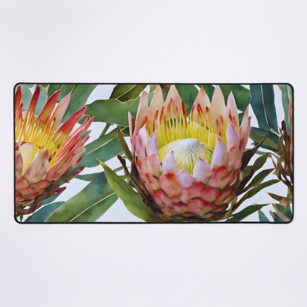 Item preview, Watercolor Protea - Exquisite Floral Art designed and sold by colorvisionart.