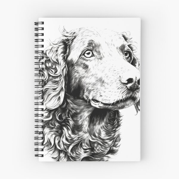 Item preview, Curly Coated Retriever, dog portrait dog head designed and sold by WallyPink.