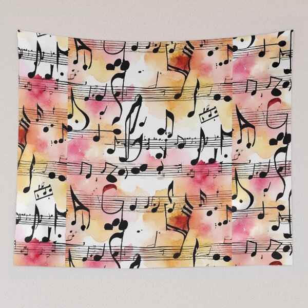 Item preview, Notes, abstract and very wild in watercolor. designed and sold by kreativeadern.