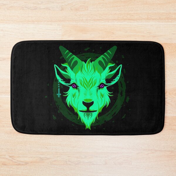 Item preview, Green Demon Goat designed and sold by Geobat.