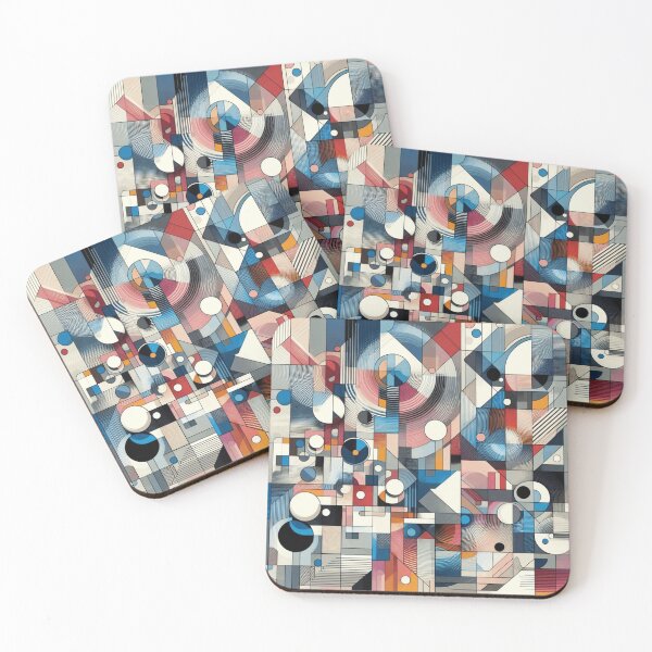 Item preview, Geometric Kaleidoscope: A Play of Colors and Shapes designed and sold by Lyavalio.