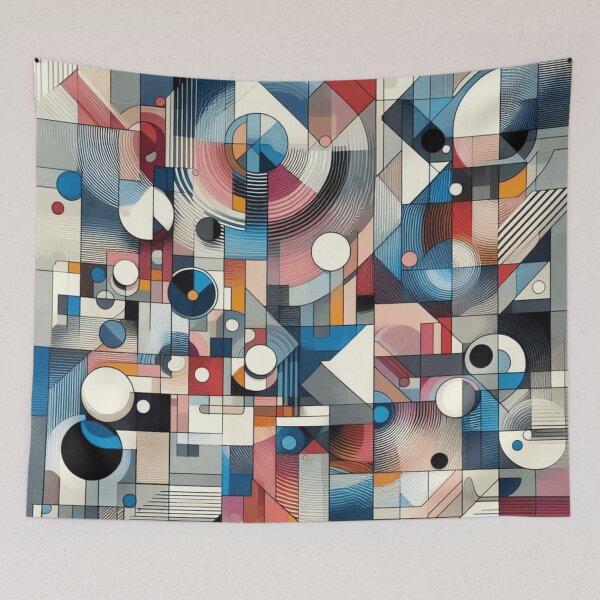 Item preview, Geometric Kaleidoscope: A Play of Colors and Shapes designed and sold by Lyavalio.