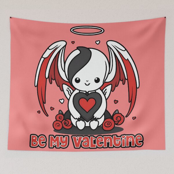 Item preview, Lil Monster: Be My Valentine designed and sold by WolfMerrik.