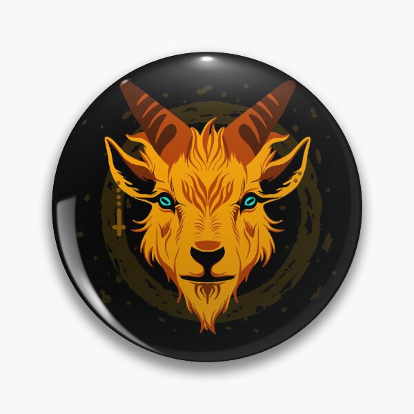 Item preview, Orange Demon Goat designed and sold by Geobat.