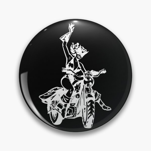 Item preview, Motorcycle Rider Girl designed and sold by Hoorahville.