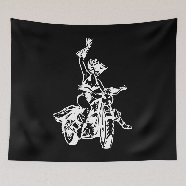 Item preview, Motorcycle Rider Girl designed and sold by Hoorahville.