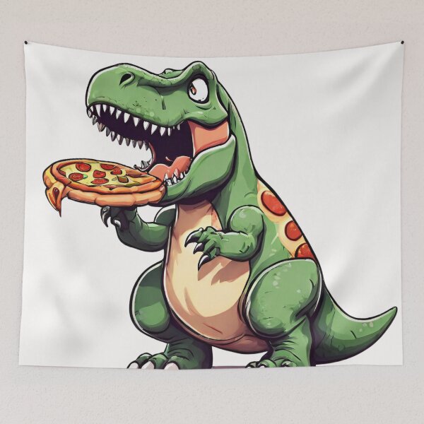 Item preview, Dinosaurs are celebrating International Pizza Festival designed and sold by teacherpeiyuan.