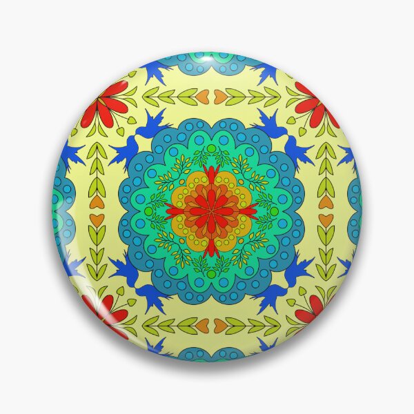 Item preview, Spanish tile motif with yellow background  designed and sold by MarySchwindt.