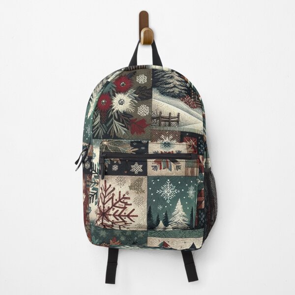 Item preview, Winter Inspired Patchwork Quilt designed and sold by PinUpPizzazz.