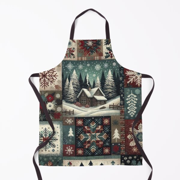 Item preview, Winter Inspired Patchwork Quilt designed and sold by PinUpPizzazz.