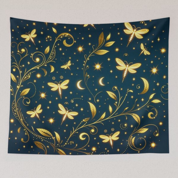 Item preview, Golden Nightfall designed and sold by LyssasMindArt.