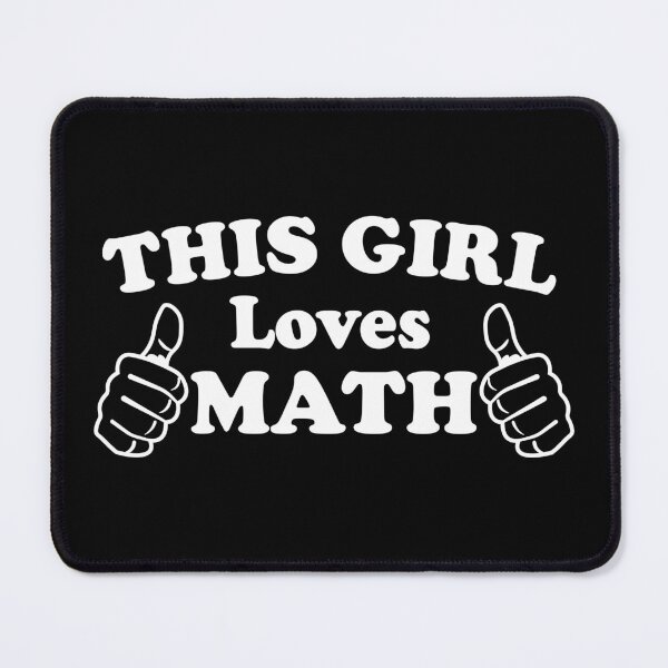 Item preview, This Girl Loves Math designed and sold by ScienceCorner.