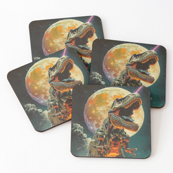 Item preview, Robotic space T-rex poster designed and sold by Elite's Workshop.