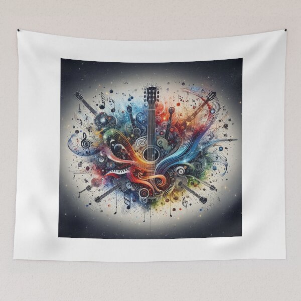 Item preview, Melodic Universe designed and sold by TextileTrove.
