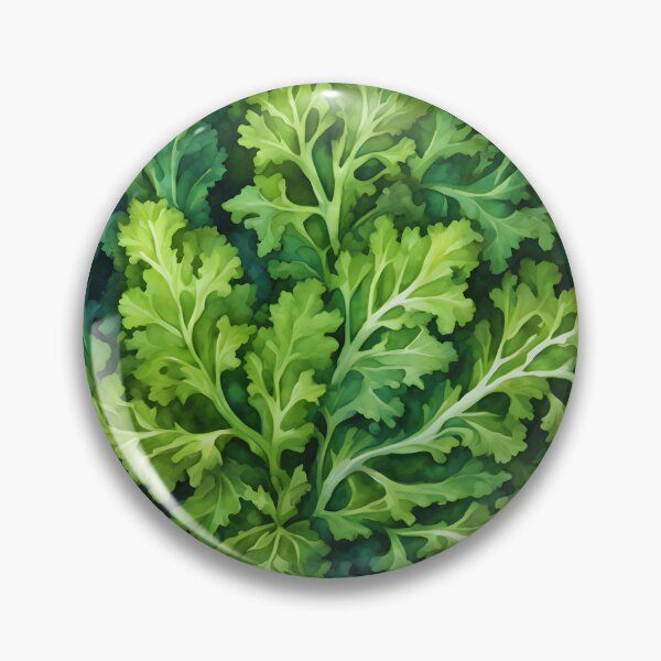 Item preview, Watercolor Kale Kaleidoscope designed and sold by colorvisionart.