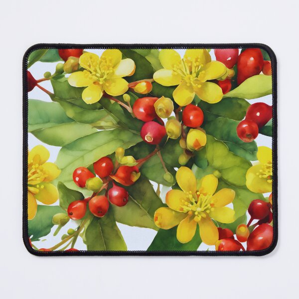 Item preview, Watercolor Hypericum Harmony designed and sold by colorvisionart.