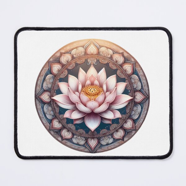 Item preview, Lotus flower in the pond with sun designed and sold by Toms Tee.