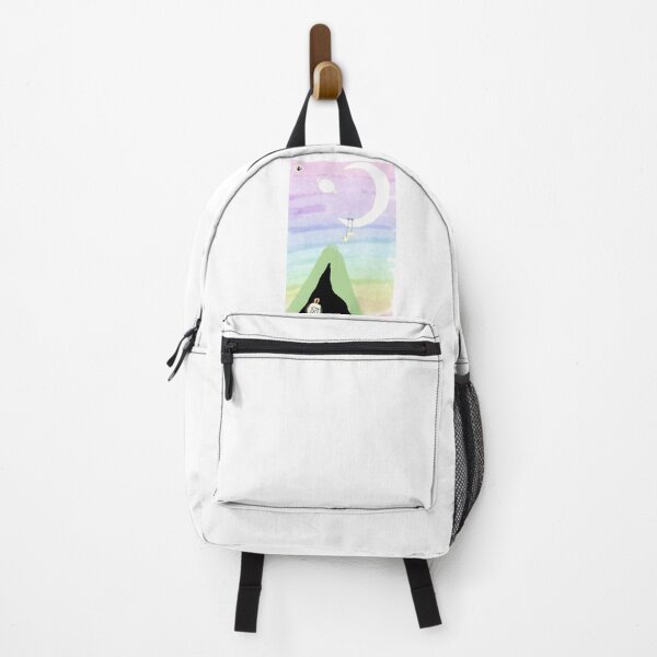 Item preview, Tent Under Crescent Moon Painting designed and sold by omryjs.