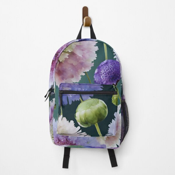 Item preview, Watercolor Scabiosa Sonata designed and sold by colorvisionart.