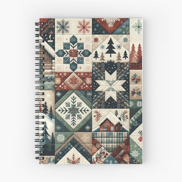 Item preview, Winter Inspired Patchwork Quilt Pattern designed and sold by PinUpPizzazz.