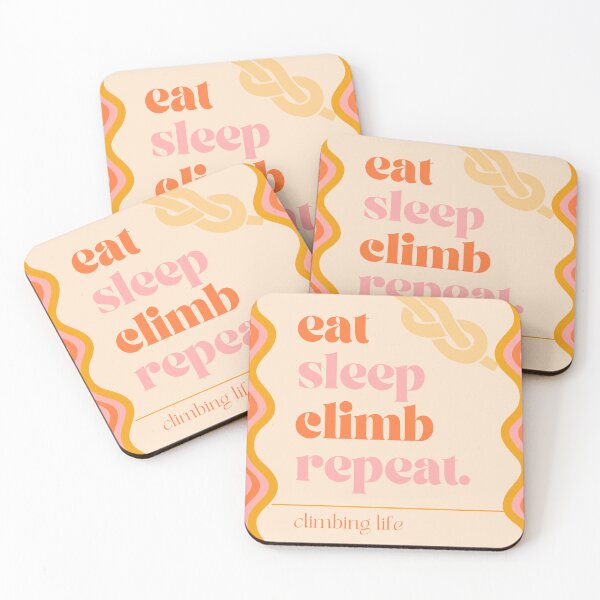 Item preview, Eat. Sleep. Climb. Repeat. designed and sold by Cynthia Marinakos.