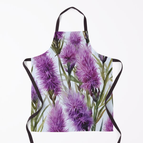 Item preview, Watercolor Liatris Lull designed and sold by colorvisionart.