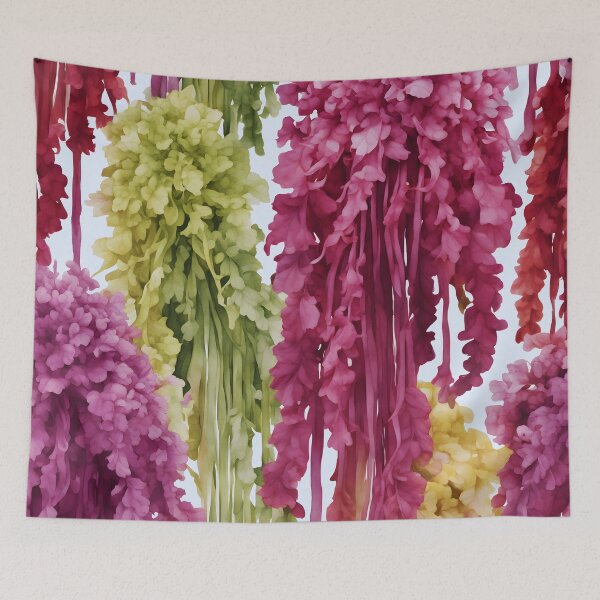 Item preview, Watercolor Amaranthus Aria designed and sold by colorvisionart.