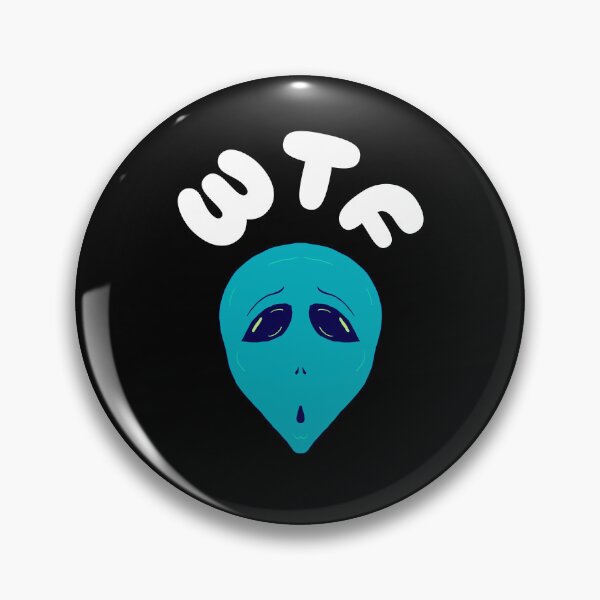 Item preview, WTF Surprised Grey Alien  designed and sold by DMcK Designs.