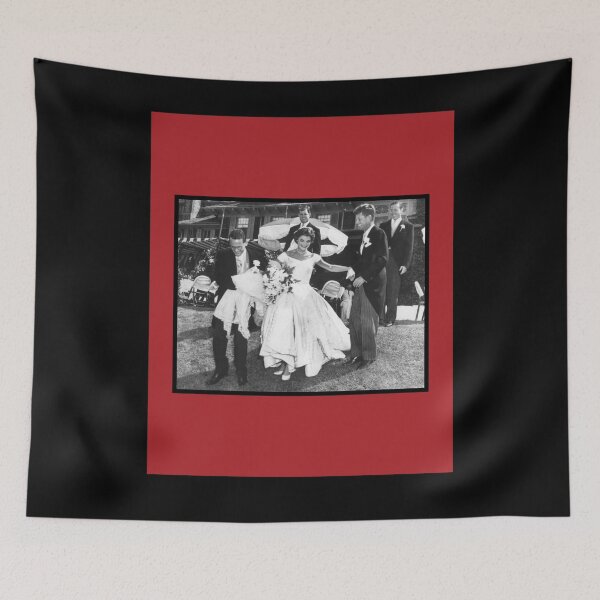 Item preview, JACQUELINE KENNEDY GETTING OUT OF CAR-WEDDING DAY SEPTEMBER 12 1953 designed and sold by PatriotCat.