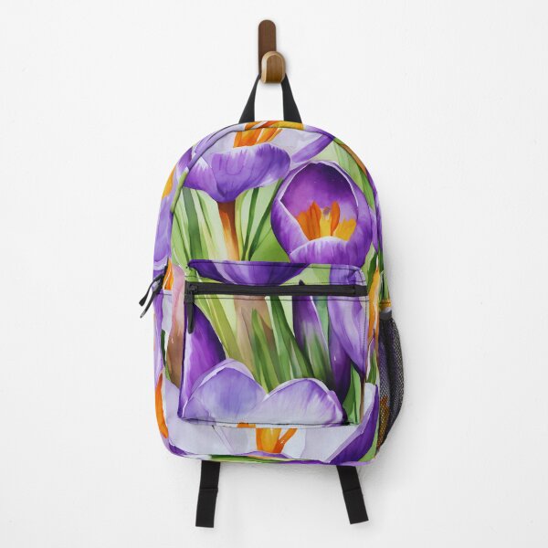 Item preview, Watercolor Crocus Crescendo designed and sold by colorvisionart.