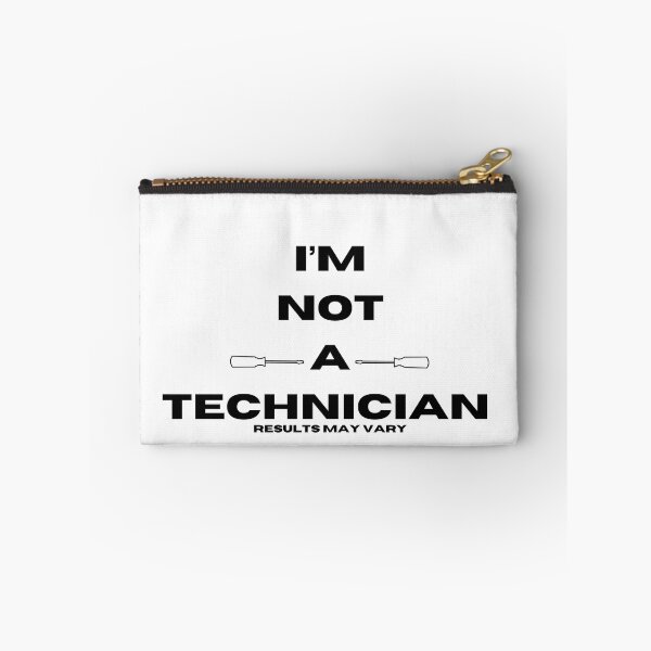 Item preview, Not a technician humour  designed and sold by GingaDesigns.