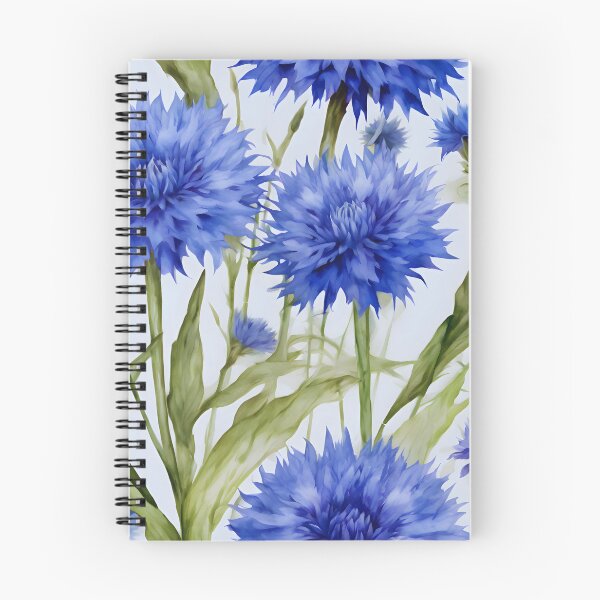 Item preview, Watercolor Cornflower Canvas designed and sold by colorvisionart.