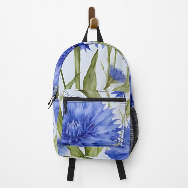 Item preview, Watercolor Cornflower Canvas designed and sold by colorvisionart.