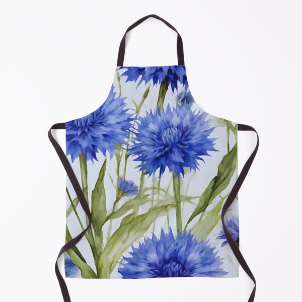 Item preview, Watercolor Cornflower Canvas designed and sold by colorvisionart.