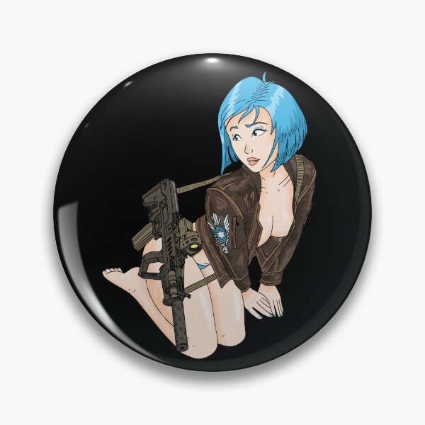 Item preview, Tar 21 tavor rifle. pinup girl. designed and sold by JJadx.