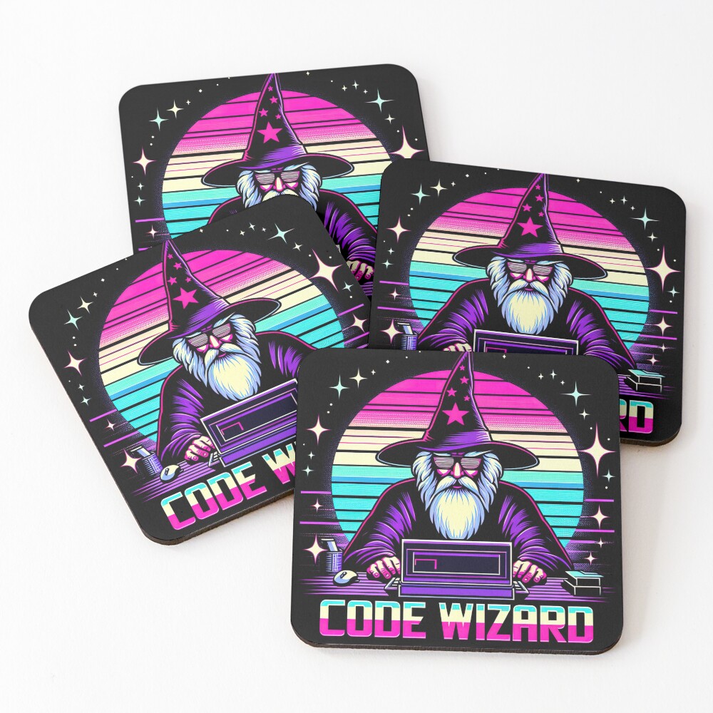 Item preview, Coasters (Set of 4) designed and sold by SpookshowDesign.
