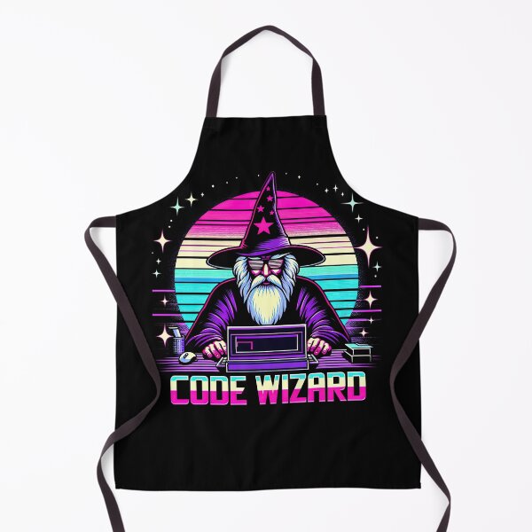 Item preview,  Code Wizard Fun Programmer Coder Coding Magician Computer designed and sold by SpookshowDesign.
