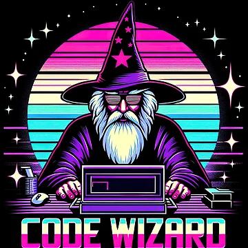 Vorschaubild zum Design Code Wizard Fun Programmierer Coder Coding Magician Computer von SpookshowDesign