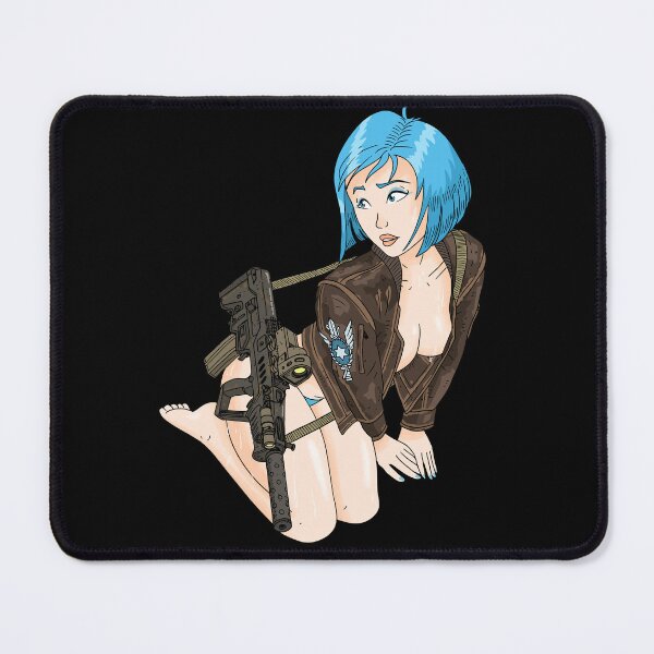 Item preview, Tar 21 tavor rifle. pinup girl. designed and sold by JJadx.