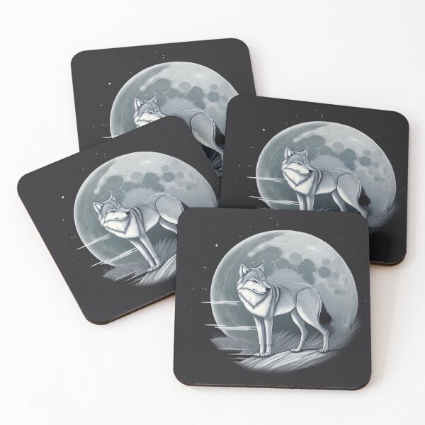 Item preview, Lunar Wolf designed and sold by CoolWolfDesigns.