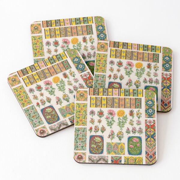 Item preview, Floral Pattern with Flowers and Geometric Shapes designed and sold by kylmllr101684.