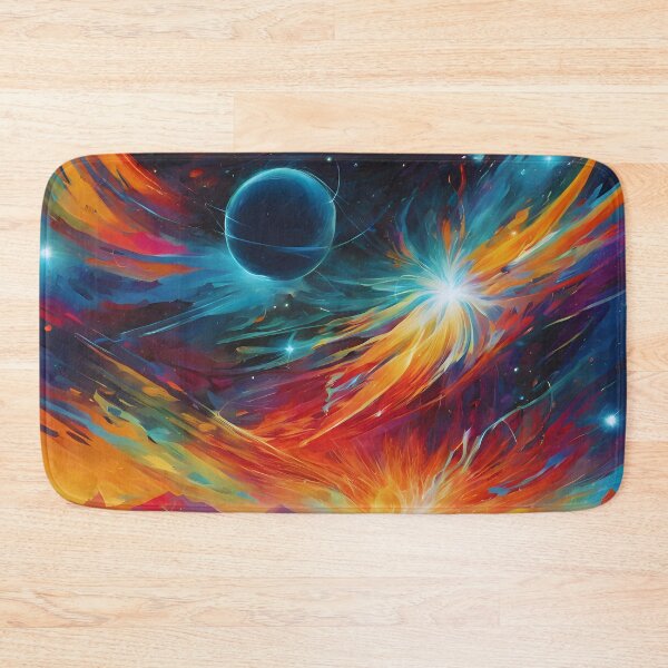 Item preview, Quasar Energy Abstract Landscape designed and sold by colorvisionart.