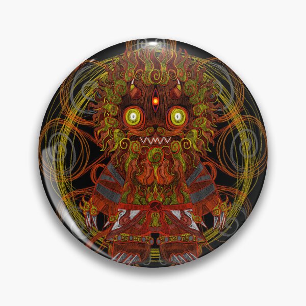 Item preview, face of fire designed and sold by thebigblackcat.
