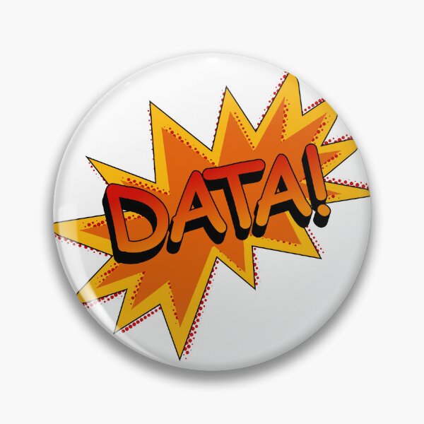 Item preview, Data! The real action hero! designed and sold by Geek-Cat2000.