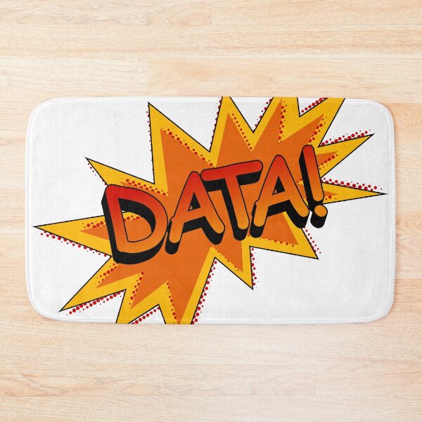 Item preview, Data! The real action hero! designed and sold by Geek-Cat2000.