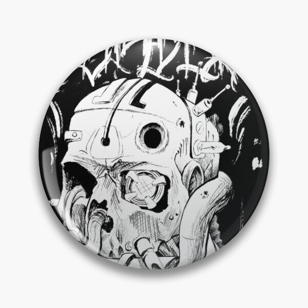 Item preview, Skull cyborg designed and sold by Sad Turtle.
